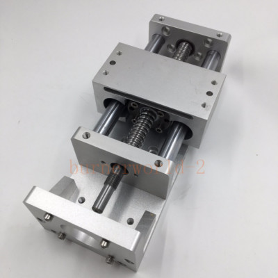 Electric CNC Sliding Table Cross Slide Linear Stage XYZ Axis SFU1605 Ballscrew