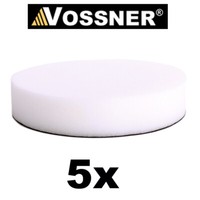 Vossner® Polierschwamm X5 Weiß Soft 180Mm / 37Mm Kletthaftung FüR Poliermaschine