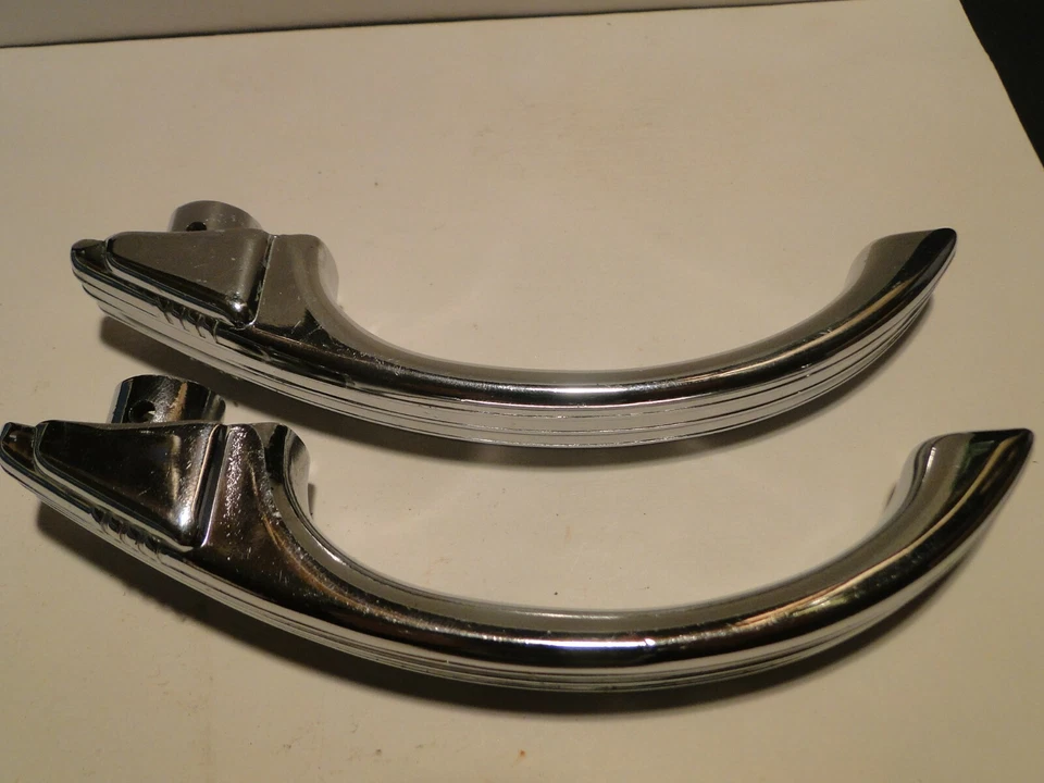 1939 Chrysler Chrome Interior Door Handles Mopar - Image 4 of 4