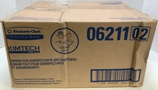 Kimberly-Clark Professional Kimtech WETTASK System, 1 Bucket, 6 Wipe Rolls 06211