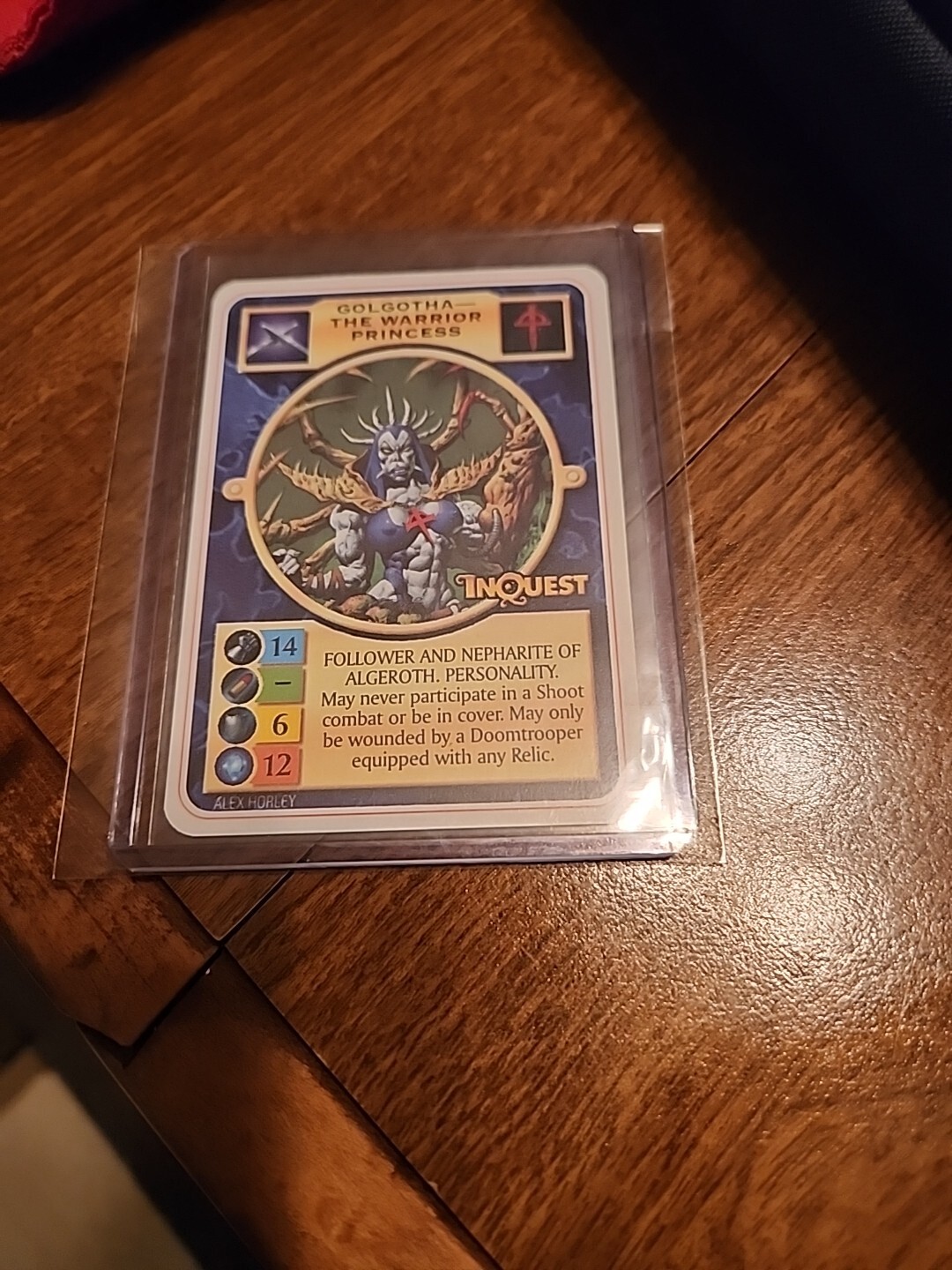 Golgotha the Warrior Princess Doomtrooper CCG Inquest Promo Cards eBay