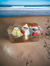 Target Wondershop Featherly Friends 3-Pack Mini Christmas Fabric Birds 2023