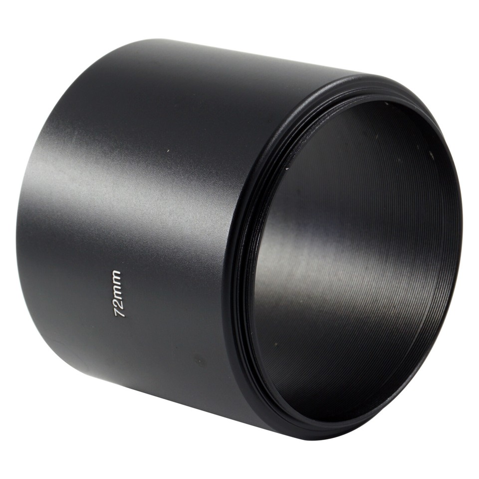 Thread Metal Lens Hood Shade | 62mm | 72mm | 77mm | 82mm | 86mm | For ...