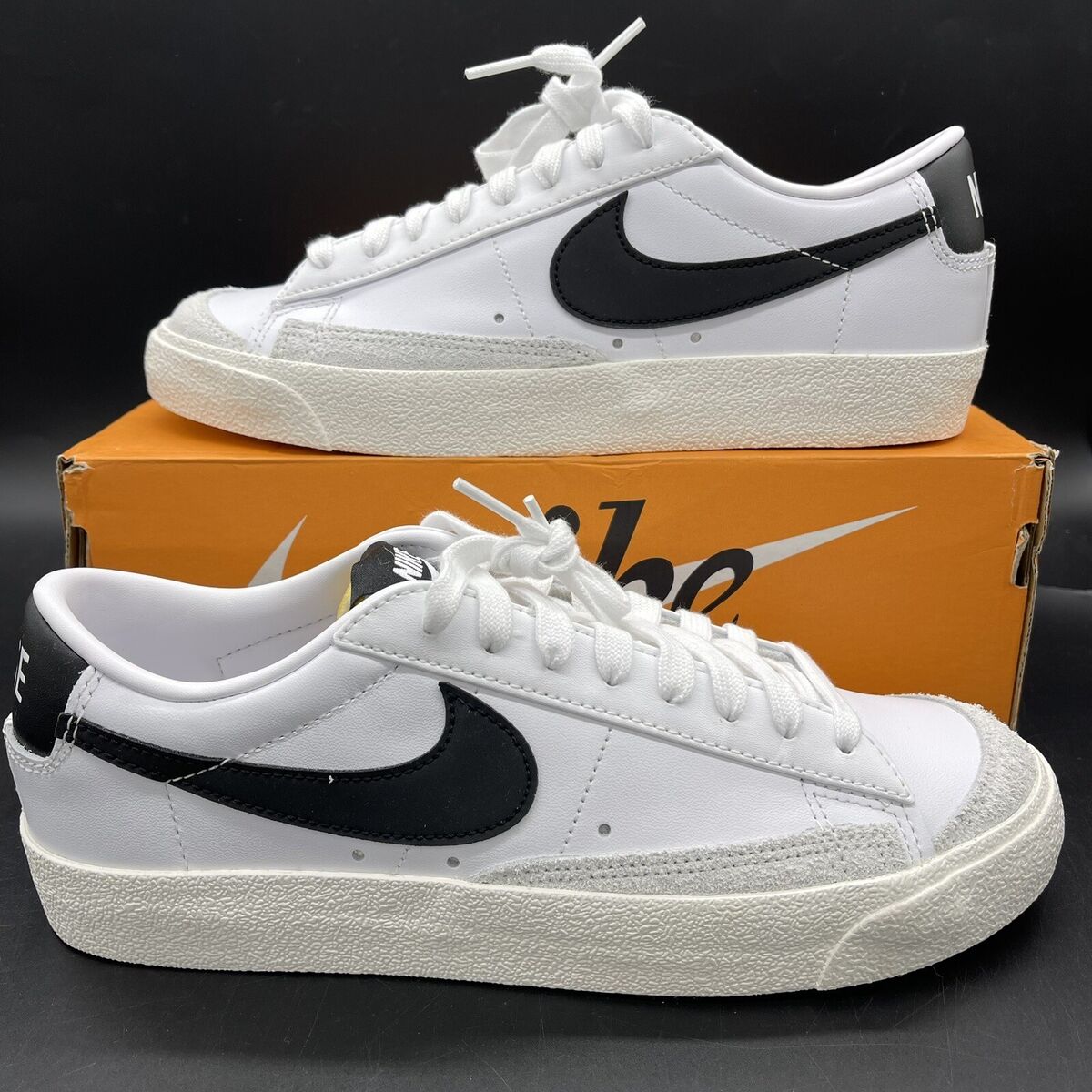 Nike Women's Blazer Low 77 DC4769-102 White/Black Women's Nike Women's Blazer Low 77 DC4769-102 White/Black Women's