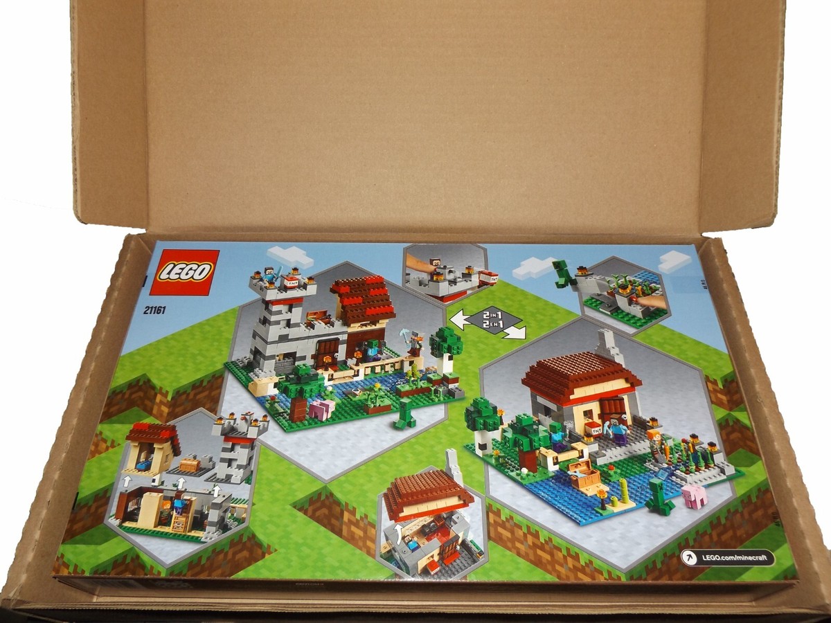 LEGO 21161 The Crafting Box 3.0 Minecraft Zombie Creeper Steve