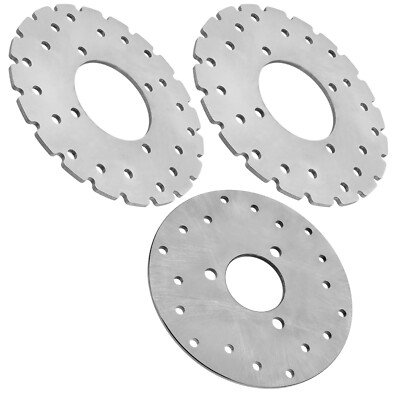Front Rear Brake Disc Rotor for Polaris Trail Boss 325 2001 2002 Front Rear Disc