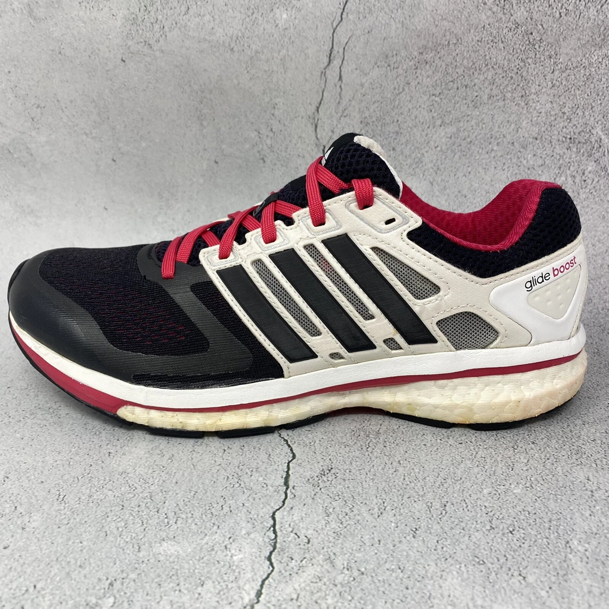 Adidas Womens Supernova Glide 6 Boost Black Pink Running Sneakers Sz | eBay