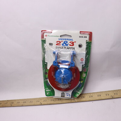 Fluidmaster Universal Super Toilet Tank Flapper 2'' & 3'' 523A-009-T4