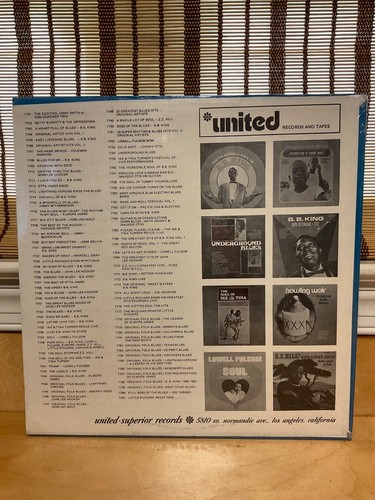 Joe Houston "All Night Long" 1960's Jazz Soul LP United Records sealed - Picture 2 of 2