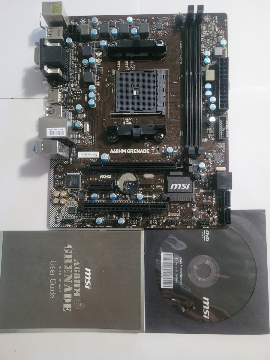 Motherboard A68hm Grenade Motherboard MSI A68HM Grenade