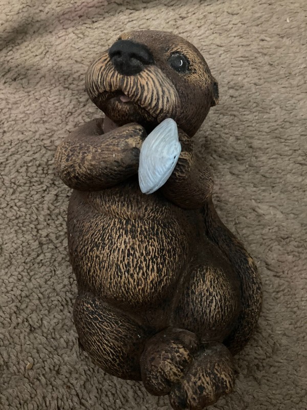 Vintage Otter Figurine