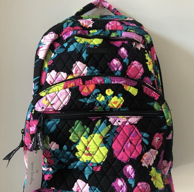 large essential backpack vera bradley