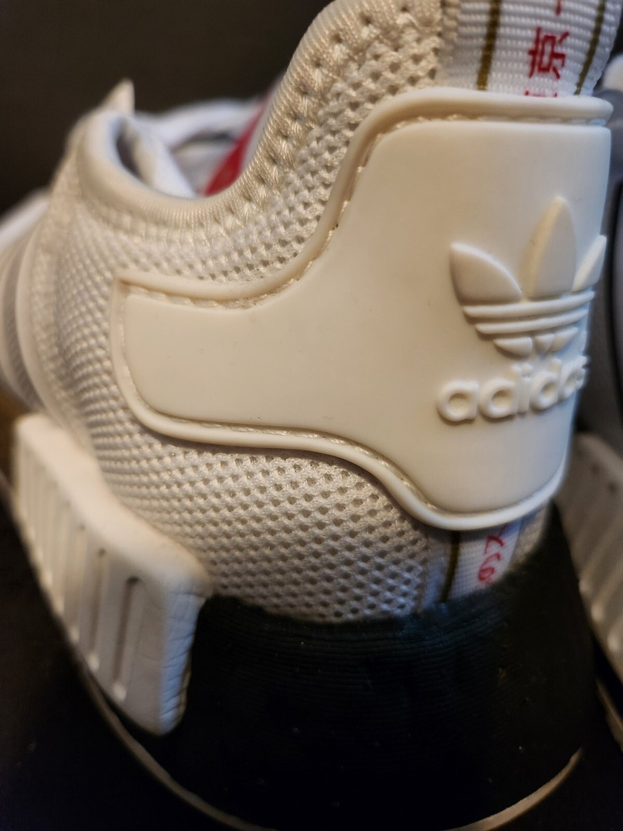 adidas gazelle silver green womens Shop White Mens NMD R1 Lace Up Sneakers – Shoebacca main image 0