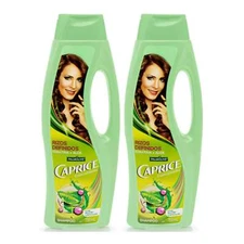 Caprice Shampoo Rizos Definidos (Keratina + Aloe), 750ml (Pack of 2)
