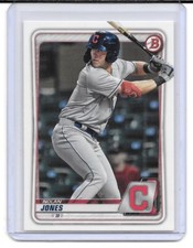 2020 Bowman Paper Prospects Baseball #BP95 Nolan Jones RC (Indians)