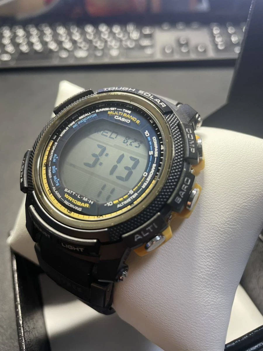 Casio Protrek Radio Solar Prw-2000A Multiband