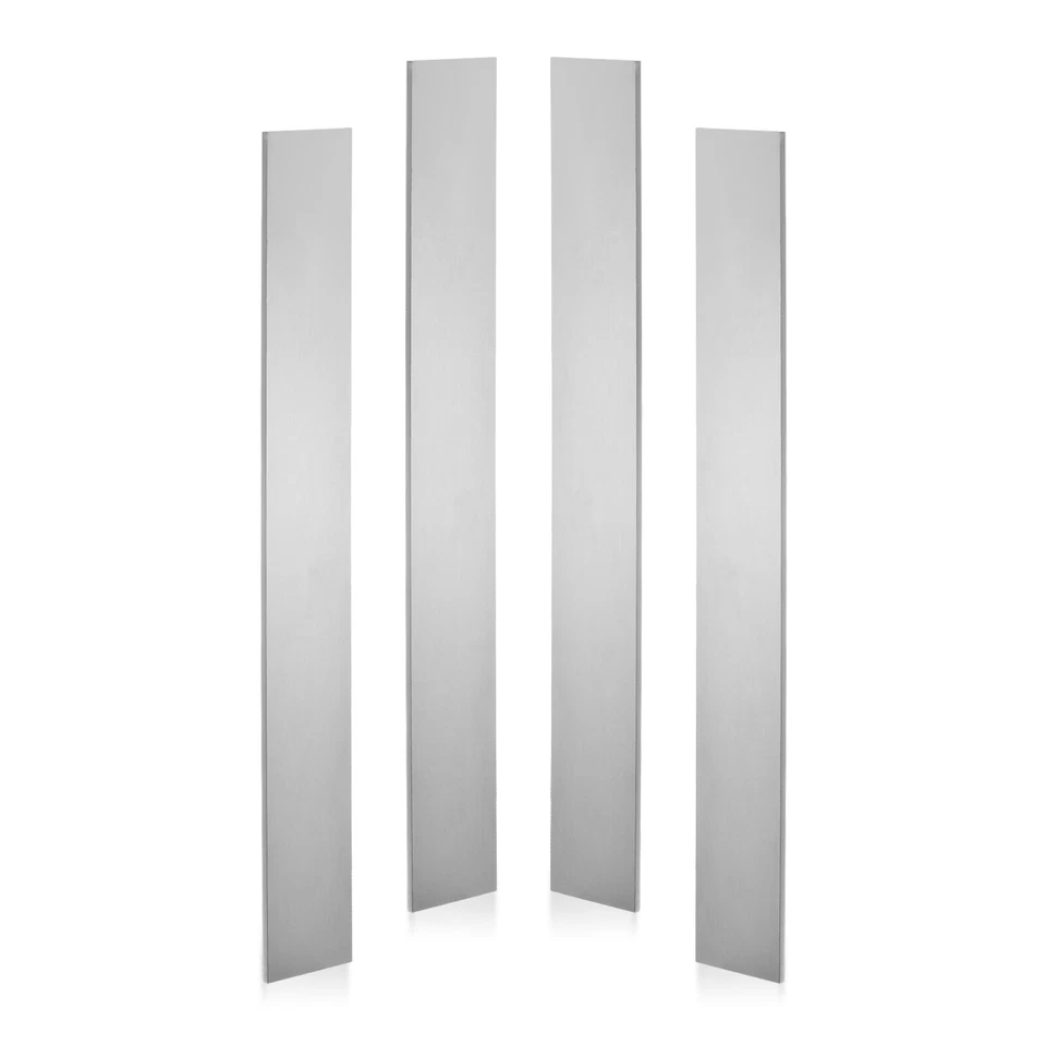 UXCELL 4 Pack Spring Steel 1095 for Knife Making Steel, 1/8" x 1-1/2" x 12" Steel