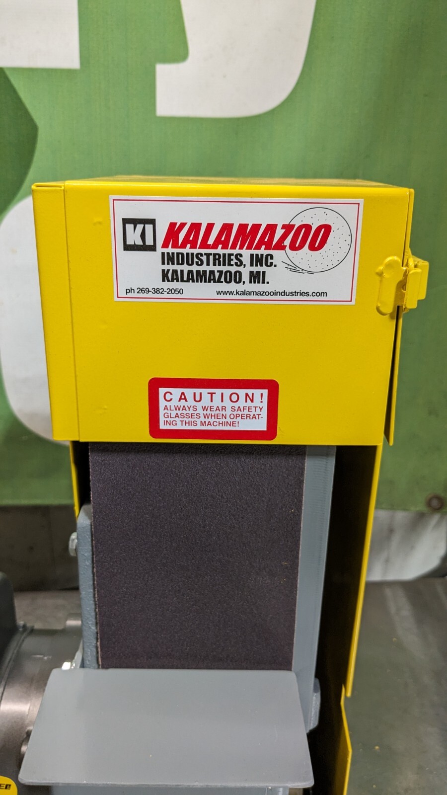 KALAMAZOO 36″ x 4″ Belt Sanding Machine Horizontal & Vertical 110 V