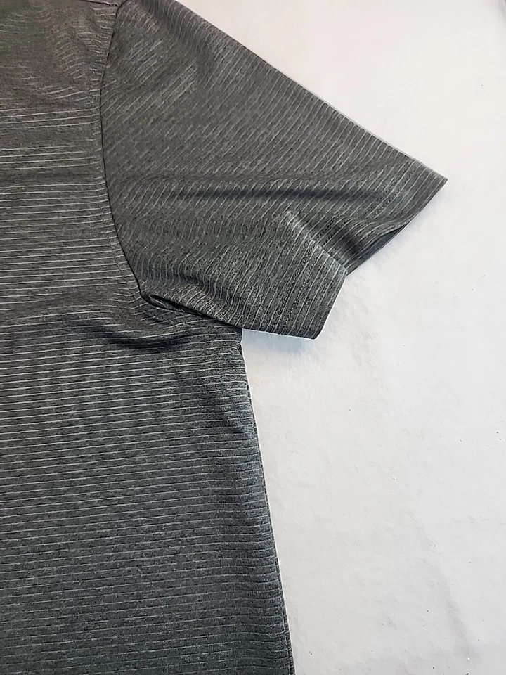 Camisa Polo Izod Golf Rayas Carbón Para Hombres XL Ligera Mezcla de Poliéster Foto 2 de 4