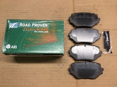 New ARI Roadproven 63-D680 Premium NAO Disc Brake Pad Pads