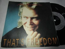 John Farnham That's Freedom RCA, Wheatley Records  PB43985 P/S 7inch Single