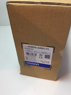 Omron Frequenzumrichter Inverter 3G3MX2-A2001-V1 REV ADAH Ver 2.0 0,1 KW - 230V