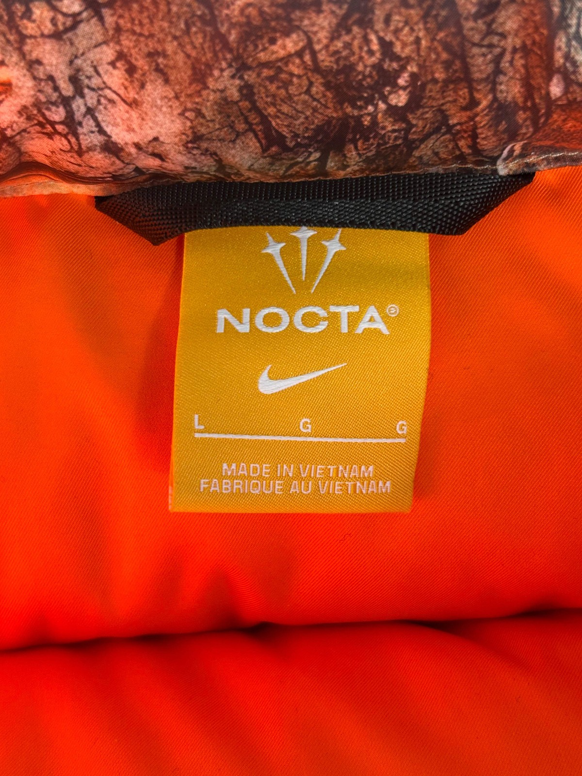 Chrome Hearts Nike NOCTA Camouflage & Black Triple Cross Jacket thumbnail 3