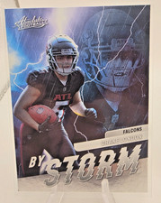 Drake London #BST-7 2022 Panini Absolute By Storm Atlanta Falcons Football Card