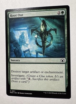 Root Out [March of the Machine Commander] Magic MTG MOC