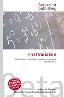 Lambert M. Surhone (U. A.) | First Variation | Taschenbuch | Englisch (2026)