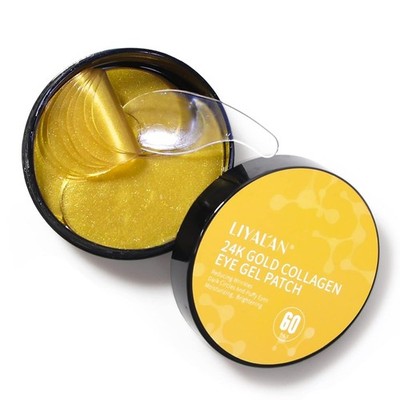 Natural Under Eye Patches with Gold and Hyaluronic Acid 60 Pieces