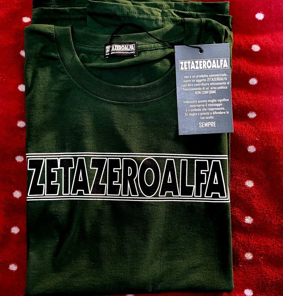 Zetazeroalfa T Shirt XL Nuova  mai indossata FUOCO DI SMISURATA GRANDEZZA - Immagine 3 di 4