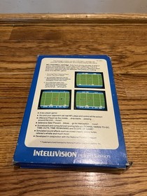 Intellivision Lot Of 4 Sports Games NBA BASKETBALL, NFL FOOTBALL, MLB + Soccer