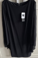 Damen Abendkleid Partyklei Schwarz Größe 38 Neu mit Etikett Partykleid