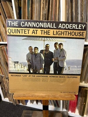 CANNONBALL ADDERLEY QUINTET: At The Lighthouse (US Riverside RLP 344 / Mono)