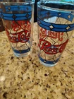 2 Vintage 1970’s Pepsi-Cola Tiffany Style Stained Glass Collectible Cups Set 2/7
