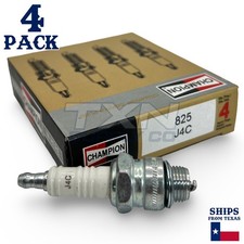 Champion 825 Copper Plus Spark Plug J4C - 4 P...