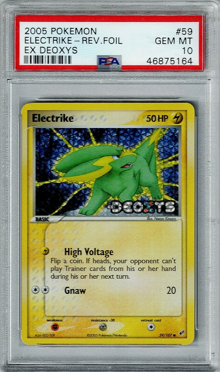 25+ Pokémon TCG Professional Sports Authenticator (PSA) EX Deoxys