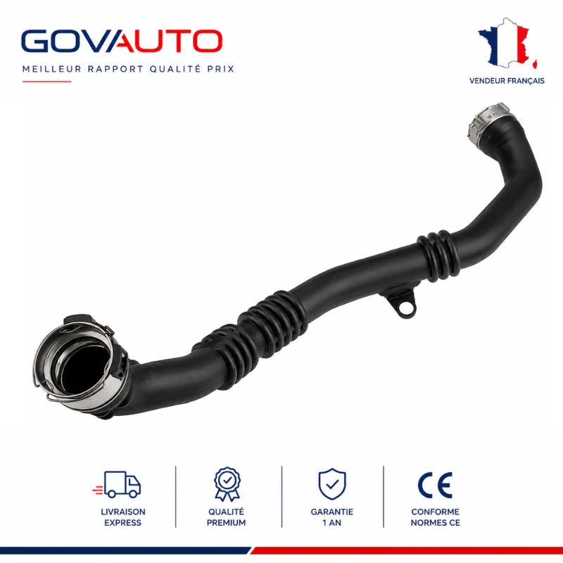 Tuyau Durite Air Turbo Dacia DOKKER DUSTER SANDERO II 1.5 dci 144609116R - Photo 1/4