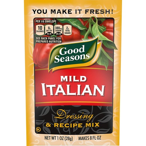 Good Seasons Italian Salad Dressing Mix Pack Of 4 One Ounce Packets