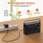 Tosima TV-8000 Wireless TV Speakers- Voice Highlighting TV Speakers 4 Hard of h — photo 6