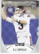 2021 Leaf Draft #12 K.J. Costello Mississippi State Bulldogs FB1-822