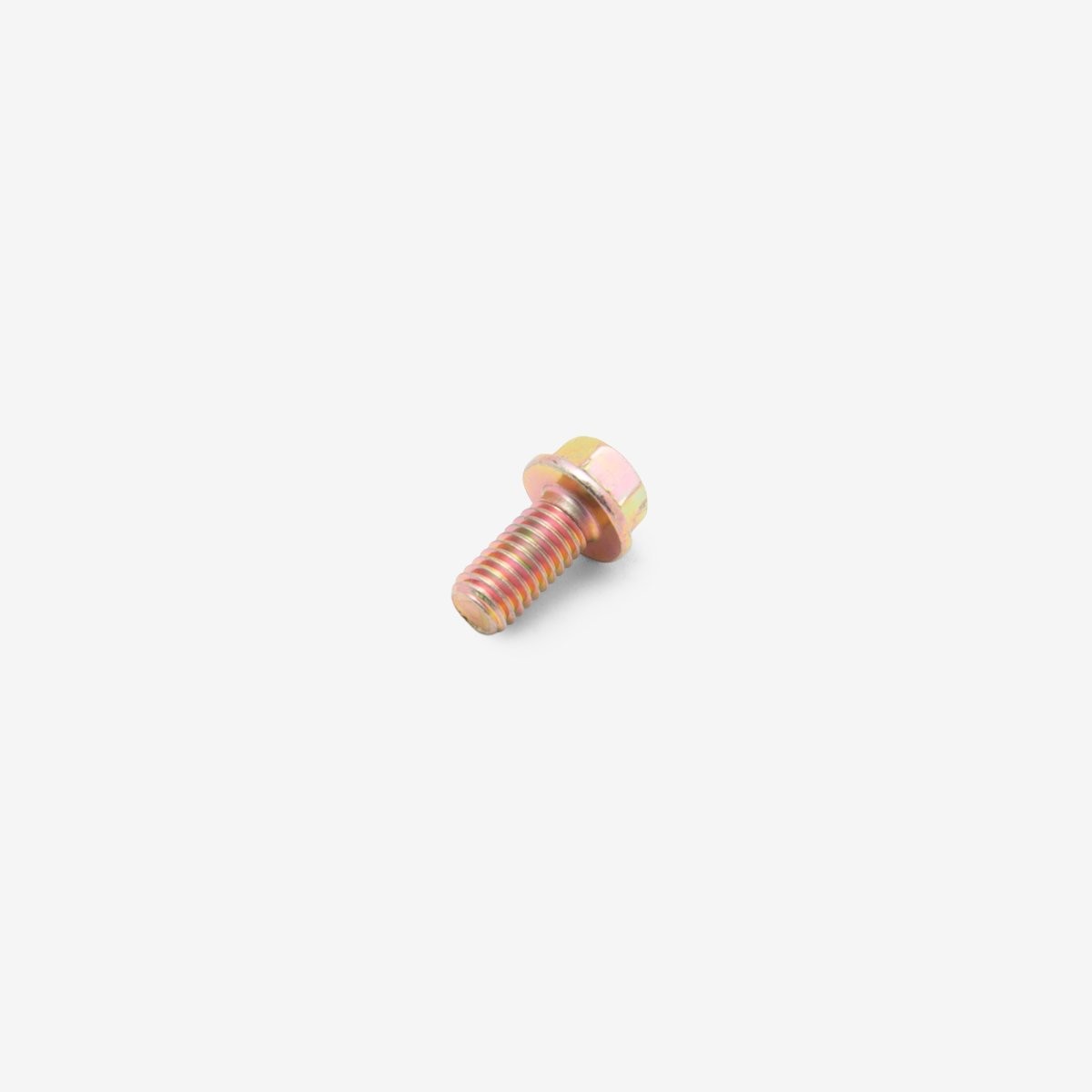 Flange Bolt M6 x 12mm Easy Installation Lower Black Street Motorcycle BLT958