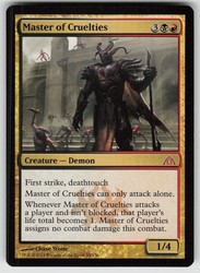 Master of Cruelties 82/156 Dragon's Maze Mythic Rare MTG