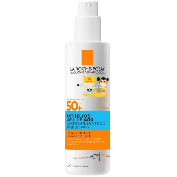 LA ROCHE-POSAY ANTHELIOS UVMUNE 400 Dermo-Pediatrics Spray Kids SPF50+ 200 ml