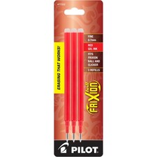 Pilot FriXion Ball Gel Ink Refills Fine Point 0.7mm Pack Erasable Pens