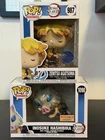 Funko Pop! Demon Slayer - Zenitsu Agatsuma #987 & Inosuke Hashibira #1090 Bundle