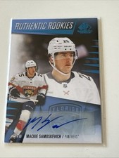 Mackie Samoskevich 2023-24 SP Game Used Authentic Rookies Auto #276