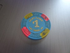 Sam's town Las Vegas casino vintage gaming token poker chip collectible