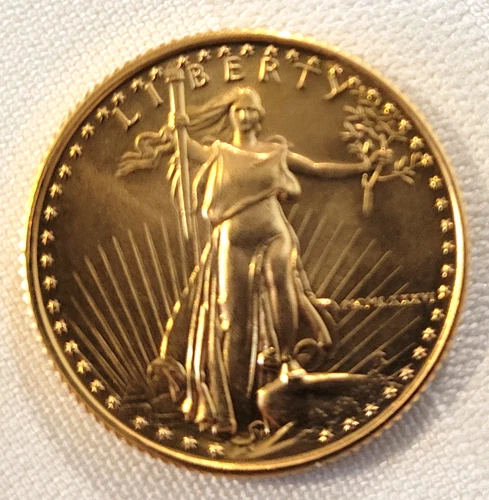 1986 $10 Gold American Eagle 1/4oz Low Mintage 1st Year UNC